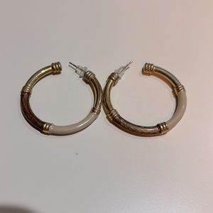 Costume hoop earrings